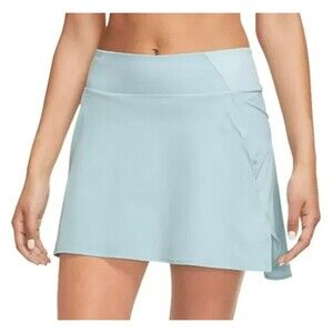 Nike Women's Dri-FIT Mid-Rise Bliss Skort for Pickleball Tennis Golf Blue XXL 2X